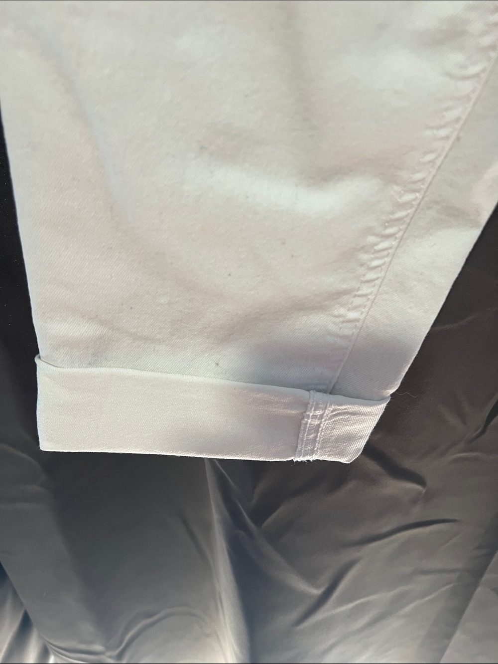 Angels White Cropped Ankle Jeans - Picture 3 of 4